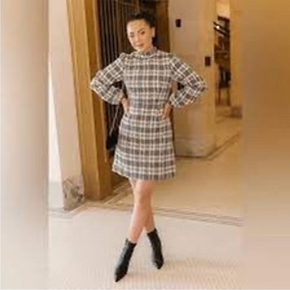 Ivy City Anne Plaid Dress